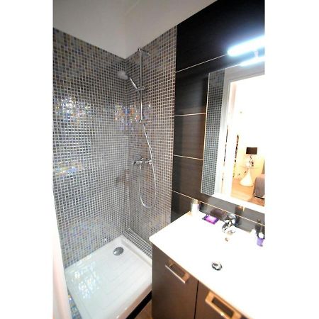 Superbe Studio Meuble Cosy Avec Lit Superconfort Au Calme Jean Medecin Nice Bagian luar foto